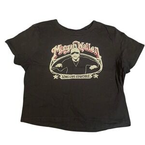Morgan Wallen Long Live Cowgirls Graphic T-Shirt Black Womens Medium Concert Tee